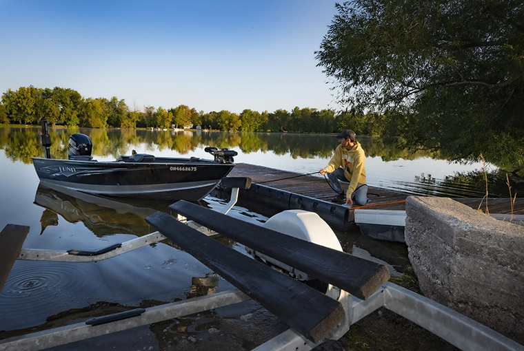 boat launching 