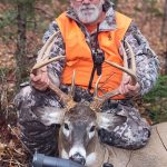 Chris Brazeau of Kitchener harvested this buck on opening day at Whiskey Ridge Hunting Camp in WMU 56.