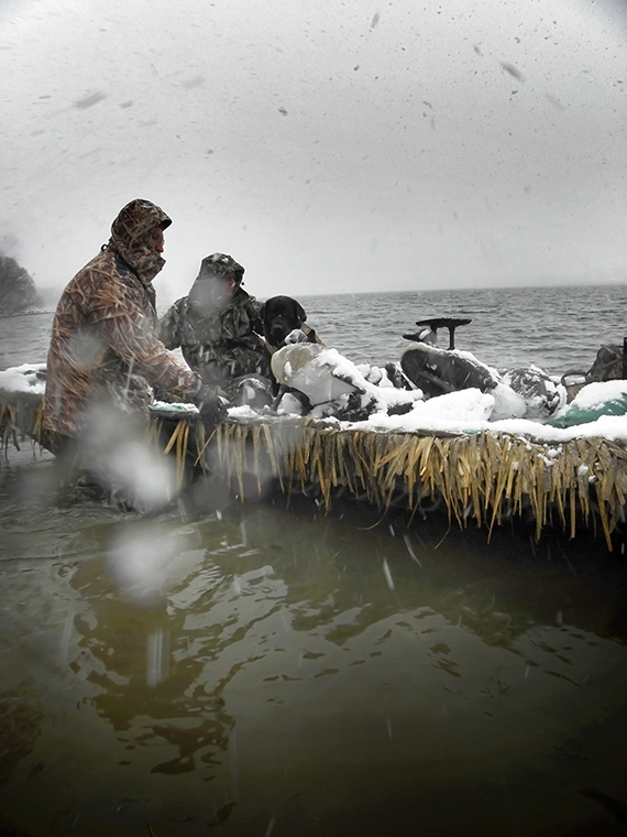 cold waterfowling