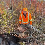 Garry Munro of Winchester harvested this 43-inch bull moose from Crown land near Nakina.