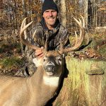 Ian Killins of Smithville managed to harvest this buck on a family farm in WMU 89 after a few years of scouting it.