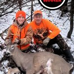 Photo Friday winner Madison Thormann of Port Perry was excited to take this buck from her tent blind during the muzzleloader season with her dad at their hunt camp in WMU 60.