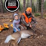 Photo Friday winner Mark Pedwell of Sprucedale says his son, Weston, was excited to observe his first hunt on family land.