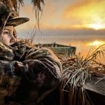 Sarah Delyea of Newcastle captured a spectacular morning sunrise from the blind with her son, Grayson, 8, on Lake Scugog.