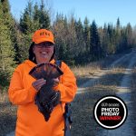 Photo Friday winner Tammy McIndless of Kapuskasing was photobombed by another grouse on this unmaintained logging trail into the forest as she was trying to document her first grouse harvest.