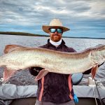 Jamie Krause of Sioux Lookout and Kelly Krause had a profitable trip fishing Minnitaki Lake and Lake Seul.