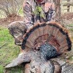 Ian Brunt of Keswick harvested his first turkey alongside his good buddy and hunting mentor, Greg Pearson, maintaining that third time’s the charm in WMU 73.