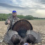 Scott Lawder of Omemee was told he should have weighed his first spring turkey, which was taken on a family farm.