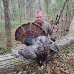 Adam Lee of Huntsville was able to fill both turkey tags this spring in the Muskoka hardwoods.