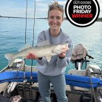 Photo Friday winner Brooke Lee-Junkin of Wallaceburg was happy to be out for walleye with her dad and brother on the St. Clair River.