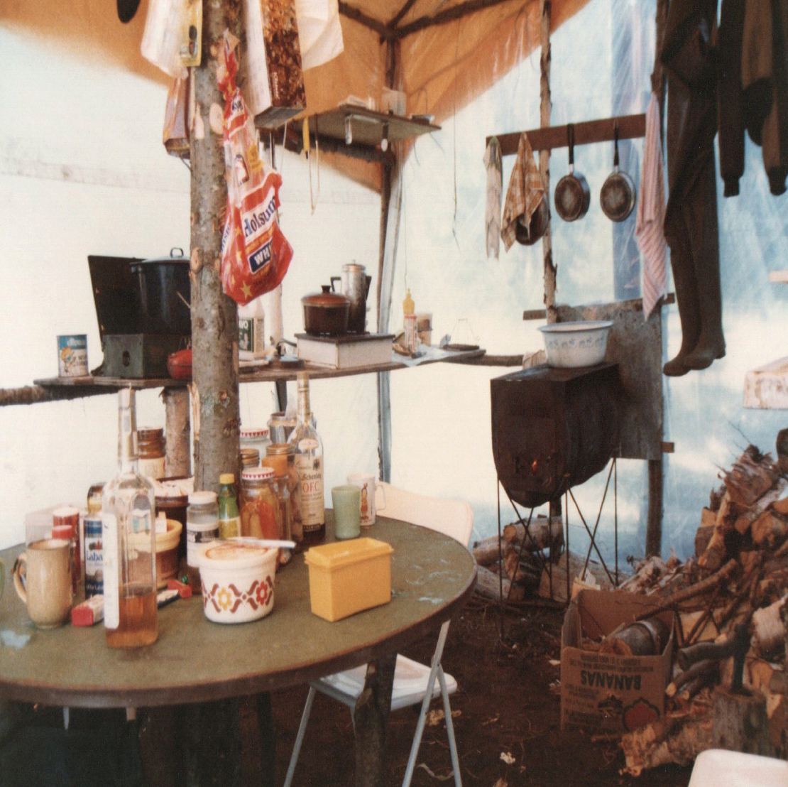 Lake Nipigon camp kitchen