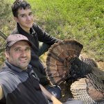 Carlos Da Silva of Woodbridge documented his first father-son wild turkey hunt in WMU 78A.