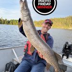 Photo Friday winner Ian Killins of Smithville caught-and-released his personal-best pike (48.5 inches) while fishing with his wife, Jody, on a back lake near Temagami.