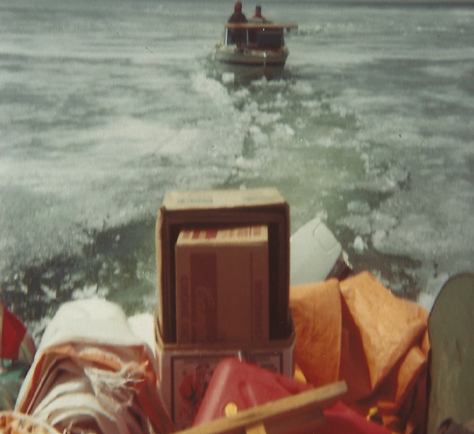 Lake Nipigon ice 1981