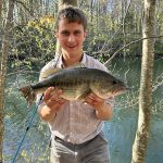 Walter Steiner of Eden caught-and-released this 24-inch bass while crappie fishing in WMU 90B.